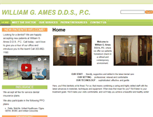 Tablet Screenshot of amesdds.com